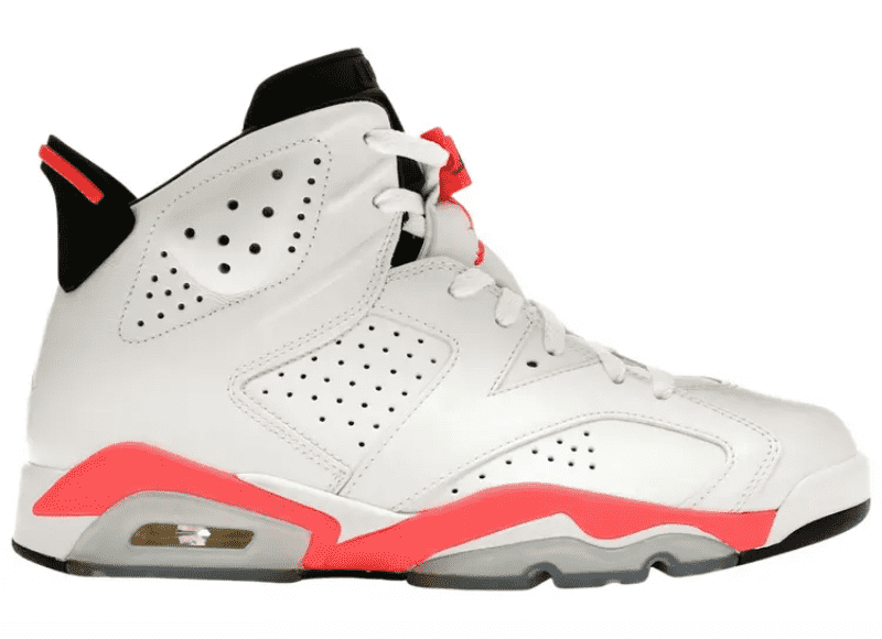 Jordan 6 Retro Infrared White (2026)